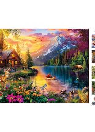 Time Away - Evening Tranquility 1000 Piece Jigsaw Puzzle