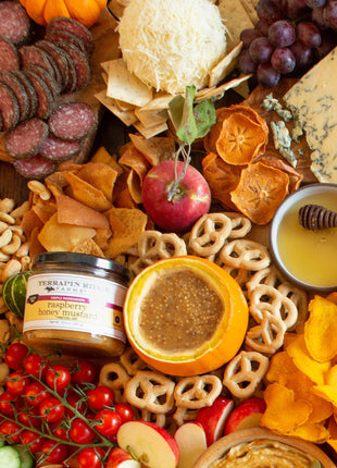 Raspberry Honey Mustard Pretzel Dip