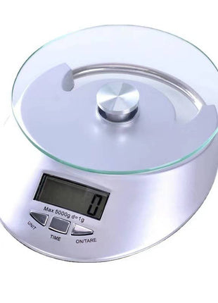 Fox Run Digital Kitchen Scale with Removable Tray, 6" x 7"