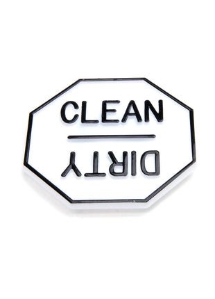 Fox Run Clean or Dirty Dishwasher Magnet, 2.5" x 2.5"