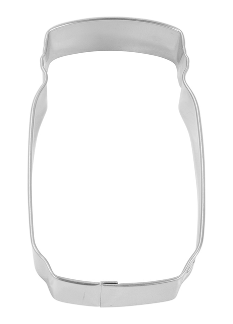 Mason Jar Cookie Cutter (4″)