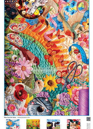Quilted - Flight of Creativity 1000 Piece Puzzle
