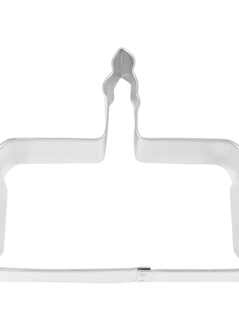 Cake w/Candle Cookie Cutter (4″)
