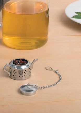 HIC Kitchen Teapot With Caddy Tea Infuser