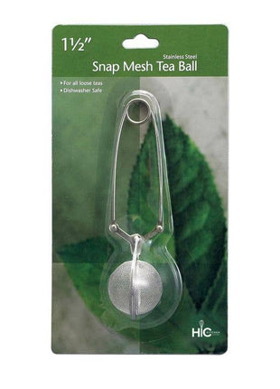 HIC Kitchen Snap Ball Tea Infuser