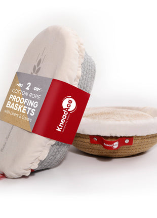 Oval & Round Cotton Rope Proofing Baskets