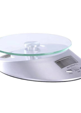 Fox Run Digital Kitchen Scale with Removable Tray, 6" x 7"