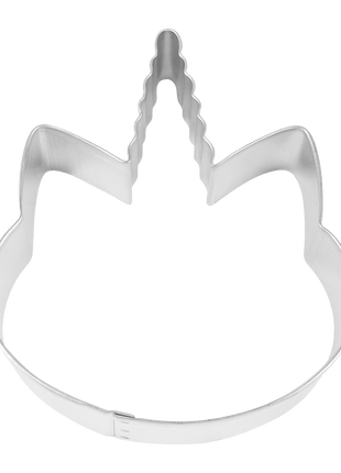 Unicorn Face Cookie Cutter (4.5″)