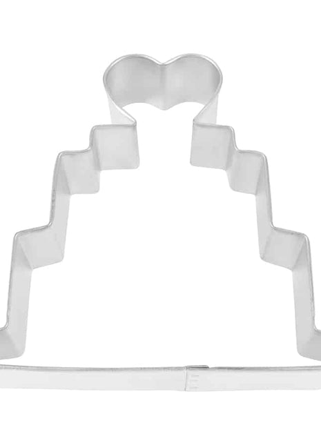 Wedding Cake Cookie Cutter (4″)
