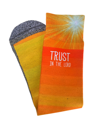 Trust In The Lord "Proverbs 3:5" - Christian Crew Socks