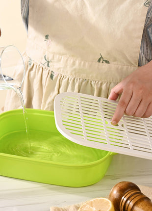 Fox Run Microwave Vegetable Steamer, 8" x 10.5" x 4"