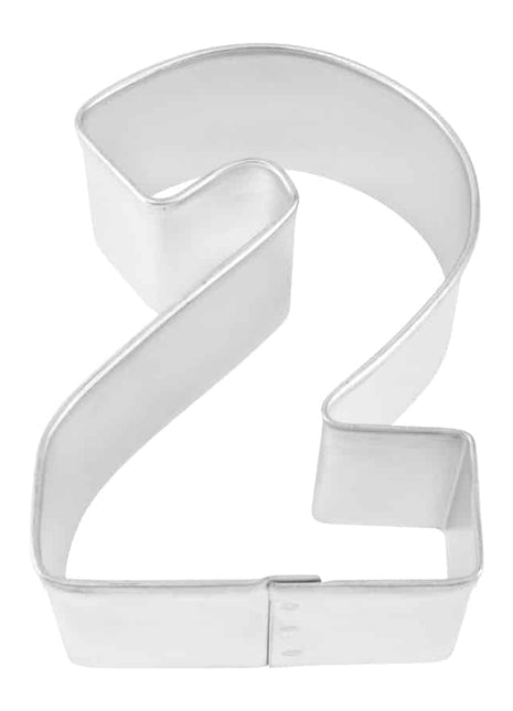 Number 2 Cookie Cutter (3″)
