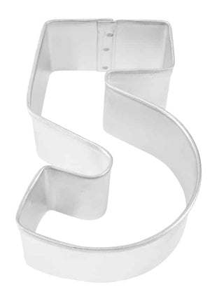 Number 5 Cookie Cutter (3″)