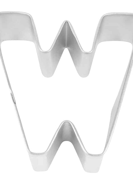 Letter W Cookie Cutter (3″)