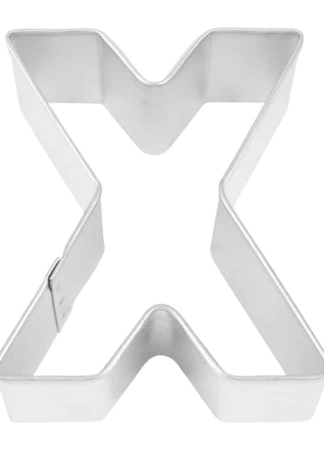 Letter X Cookie Cutter (3″)