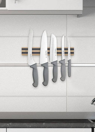 HIC Kitchen Magnetic Knife And Tool Storage Bar, Wood