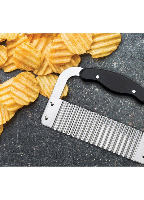 HIC Kitchen Crinkle-Cut Wave Slicer