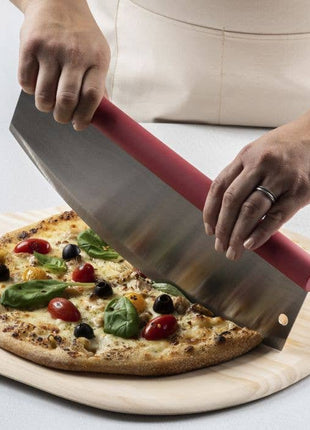 Fantes Cousin Luca's Rocking Pizza Cutter With Blade Guard