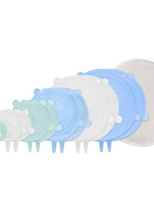 HIC Kitchen Reusable Stretch Food Storage Lids, 13-Piece Set