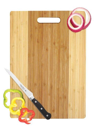 HIC Kitchen Two-Tone Bamboo Cutting Board