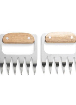 Outset Stainless Steel Meat Shredding Bear Claws,4.4" x 4.2"