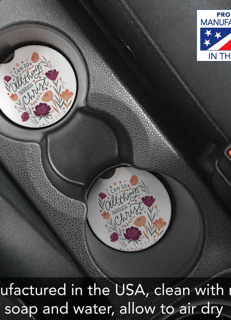 All Things Absorbent Stone Car Coaster, Bulk