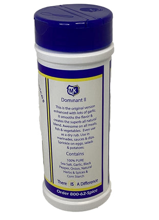 Marion-Kay Dominant II All-Purpose Seasoning, 8 oz, Kosher, Gluten Free, Non-GMO, Since 1922