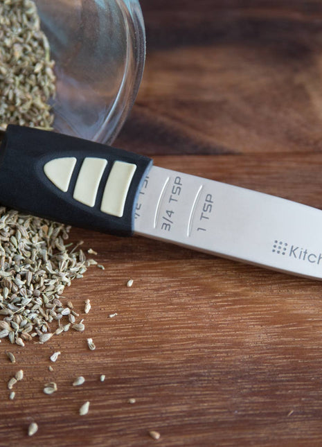 KitchenArt Pro Adjust-A-Teaspoon, Satin, 0.5" x 1" x 6"