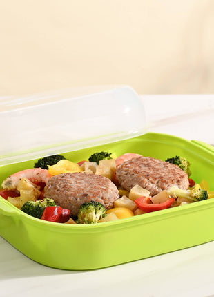 Fox Run Microwave Vegetable Steamer, 8" x 10.5" x 4"