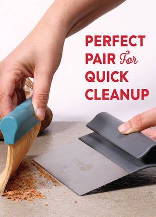 KneadAce Bench Scraper and Baker's Brush