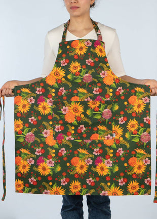 Sunflower Splendor Chef Apron