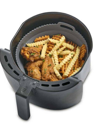 HIC Kitchen Silicone Collapsible Air Fryer Basket Liner 7qt