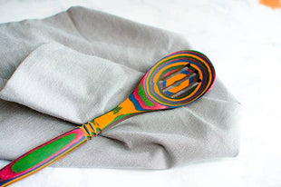12" Rainbow Pakka Slotted Spoon
