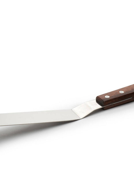 Fox Run Offset Icing Spatula, Stainless Steel, 8"