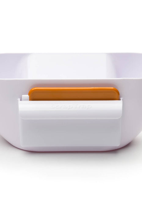 KitchenArt Scrap Trap With Scraper, 6.25" x 11.5" x 4.5"