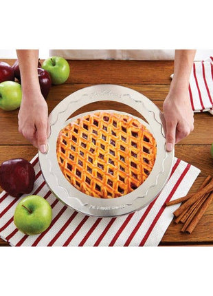Pie Crust Shield – 9in Reusable Baking Protector