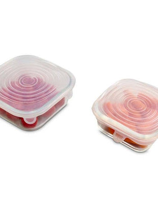 HIC Kitchen Reusable Stretch Food Storage Lids, 13-Piece Set