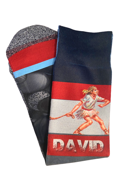 David & Goliath - Christian Crew Socks