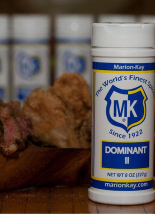 Marion-Kay Dominant II All-Purpose Seasoning, 8 oz, Kosher, Gluten Free, Non-GMO, Since 1922