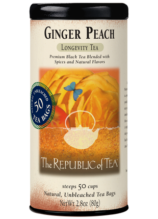 Ginger Peach Black (50 Tea Bags)