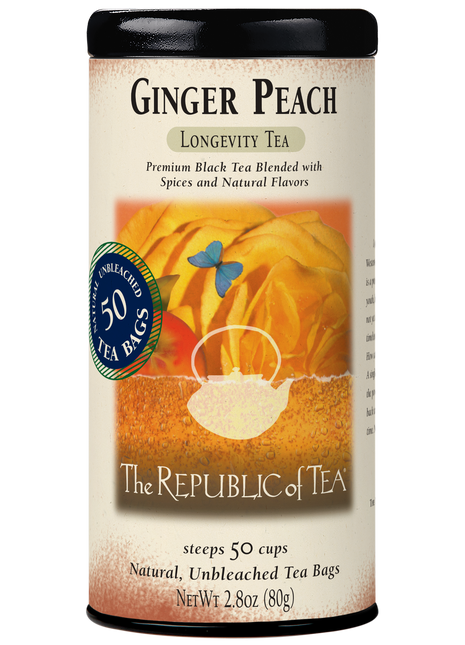 Ginger Peach Black (50 Tea Bags)