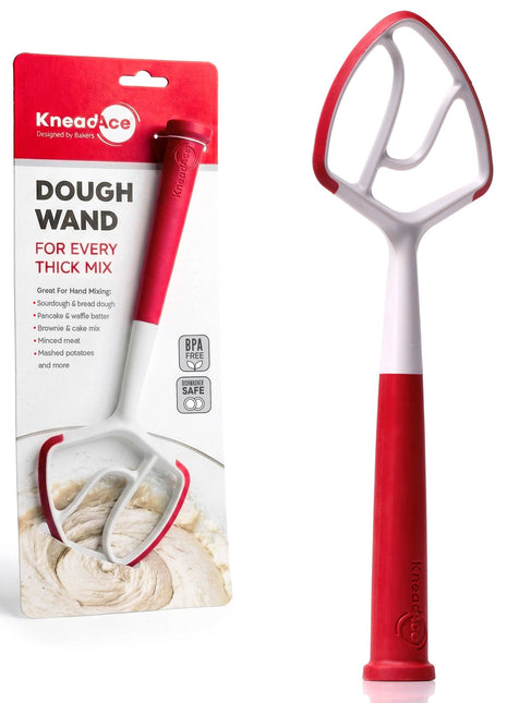 KneadAce® Dough Wand, Danish Dough Whisk