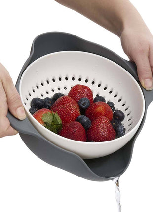 HIC Rinse and Drain Colander Bowl