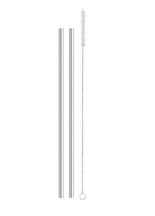 HIC Kitchen Reusable Tumbler Drinking Straws, Set Of 2