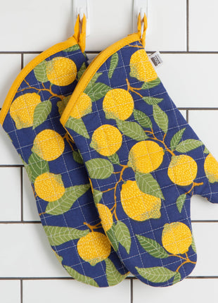 Lemons Oven Mitt