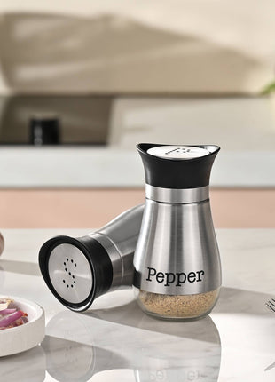 Fox Run Modern Salt and Pepper Shakers, Set of 2