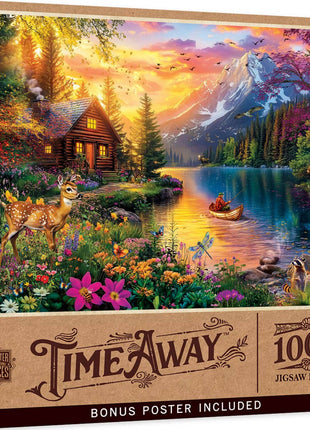 Time Away - Evening Tranquility 1000 Piece Jigsaw Puzzle