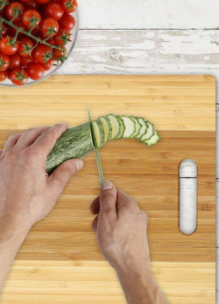 HIC Kitchen Two-Tone Bamboo Cutting Board