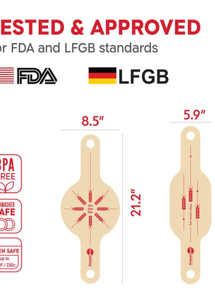 KneadAce Silicone Bread Slings