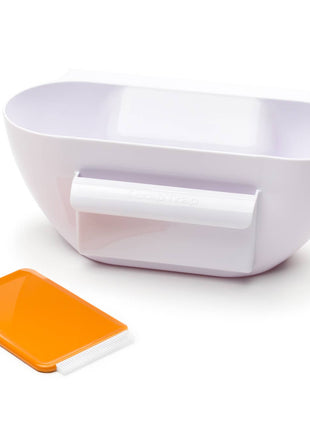 KitchenArt Scrap Trap With Scraper, 6.25" x 11.5" x 4.5"